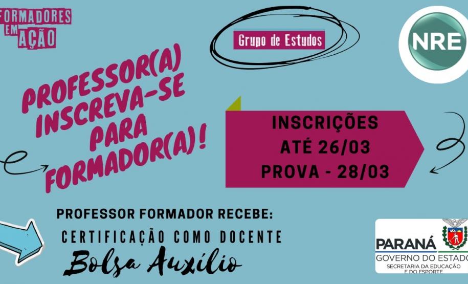 inscrição professor formador